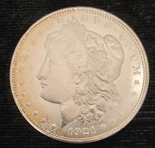 1921 Morgan Silver Dollar