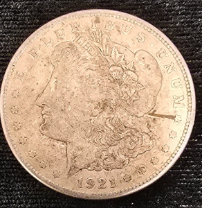 1921 Morgan Silver Dollar