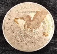 1921 Morgan Silver Dollar - 2