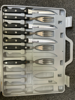 Gourmet Traditions 7 Piece Cutlery Set and Partial Stainless Knife Set - 3