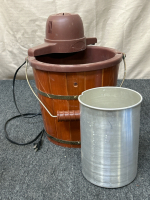 Old Fashion Style Ice Cream Maker - 3