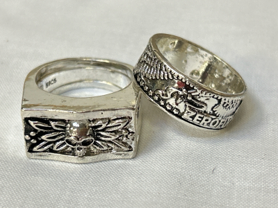 (2) Size 12 Men’s Rings