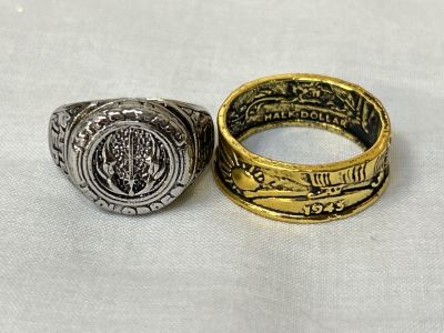 (2) Size 12 Men’s Rings