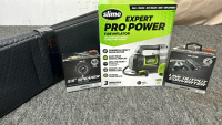Expert Pro Power Tire Inflator, Line Output Converter, 3.5&rdquo; Speaker Dual Cone Replacement, & Sunshade - 2