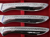 Fashion Manor Stainless Steel (2) Kitchen Knife And Fork Set - 2