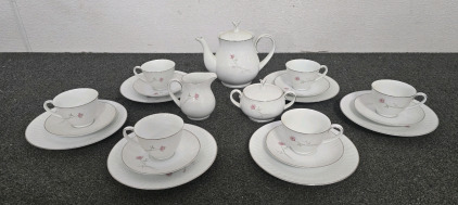 Noritake China Tea Set- 6 Person Set