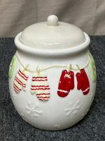 (3) Christmas Cookie Jars - 4