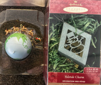 Christmas Ornaments, Including Carousel, Santa Going Around The World, Angel, And More - 3