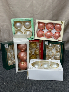 Vintage Traditional Glass Ornaments