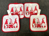 Holiday Kitchen Towels And Pot Holders - 2