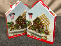 (4) Clay Ornament Kits And (2) Goodcook Gingerbread House Cutter Sets - 4
