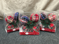 Holiday Time Decorative Ornaments - 3