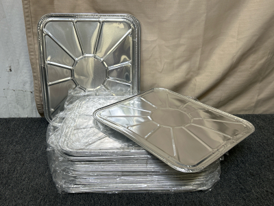 Stack Of 40+ Aluminum Baking Sheets