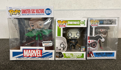 Assorted Funko Pops