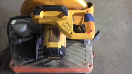 DeWalt chop saw