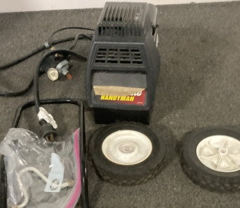 COLEMAN POWER MATE 11 GALLON 4HP AIR COMPRESSOR.