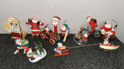 Box of Assorted Christmas Ornaments