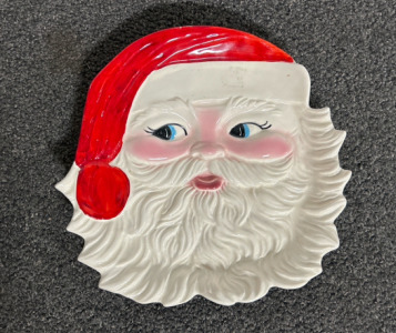 Collectible Santa Plate