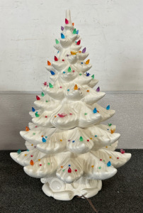 White Ceramic Christmas Tree