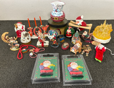 Assorted Christmas Decor & Activities