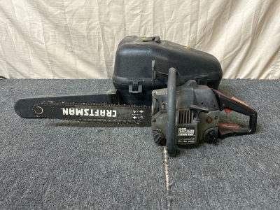 Craftsman Chainsaw With Case