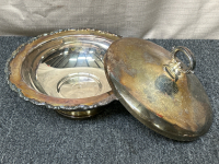 Silver Toned Dishes - 6