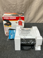 New George Foreman Grill with Sponge Included and Pressure Cooker - 2