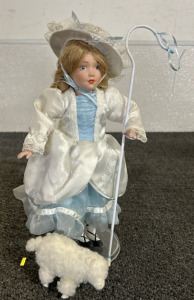 Blue Collectible Doll