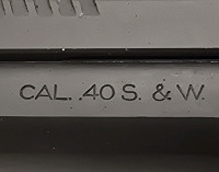 V. Bernardelli P. ONE .40S&W Semi Automatic Pistol *New*-- 450446 - 9