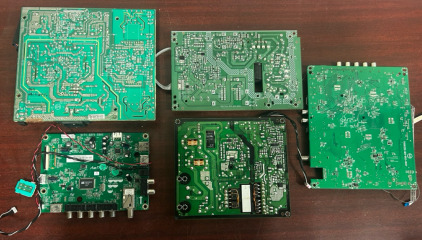 (5) Power Boards, Different Sizes