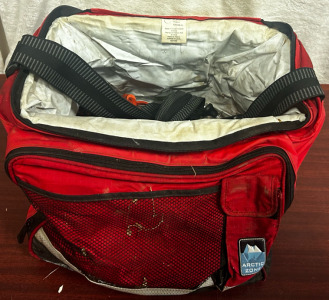 Men’s Red Cooler Bag, And Assorted Hardware