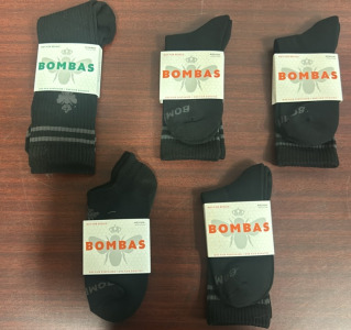 Bombas Ankle Socks Medium, Long Sock Medium, Long Sock XLarge