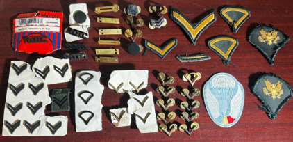 Assorted Vintage Military Pins