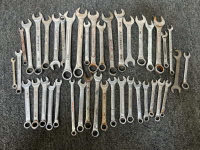 Different Brand Wrenches: Drip Forged, Chrome Vanadium, Pittsburgh and More