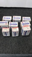 (9) Boxes Of Steel Hex Coupling Nuts