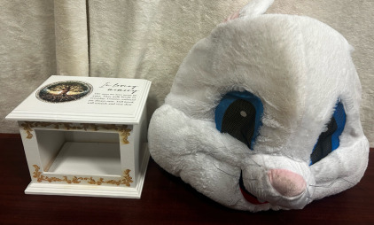 Urn For Ashes, And Bunny head