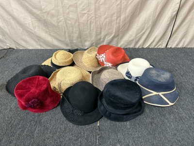 (10) Vintage Hats