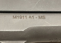 Citadel Model M1911 A1-MS .45 ACP Caliber, Semi Automatic Pistol - 6