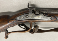 Bertrand Malvaux Austrian Flintlock, Black Powder Rifle W/ Strap - 9