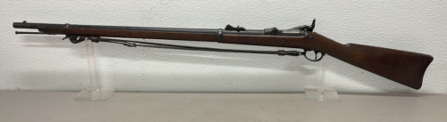 Springfield Flintlock, Black Powder Rifle W/ Strap