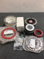 Assorted Drains, Covers and Supplies