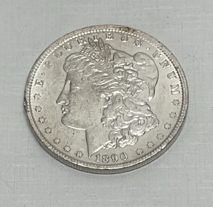 1890 Morgan Silver Dollar