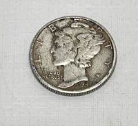 (4) Mercury Silver Dimes Dated 1941 To 1945 - 3