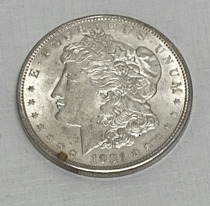 1921 Morgan Silver Dollar