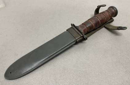 U.S. Army Nord-8114 B. M. Co. V.P. Scabbard And Military Knife