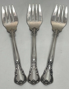 (3) Gorham Sterling Silver Salad Forks