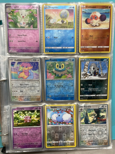 Huge Binder Of Pokémon Cards W/ Tons Of Rares And Holos