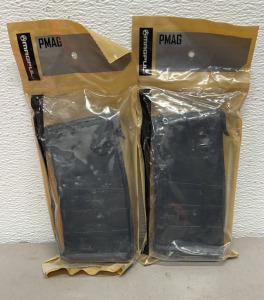 (2) Magpull PMRG LR/SR 20 Round 308/7.62 Magazines