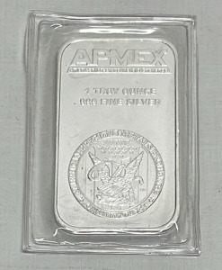 One Troy Ounce .999 Fine Silver Bar