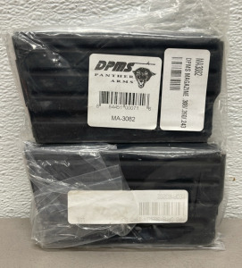 (2) Panther Arms DPMS 20 Round Steel 308/7.62 Magazines